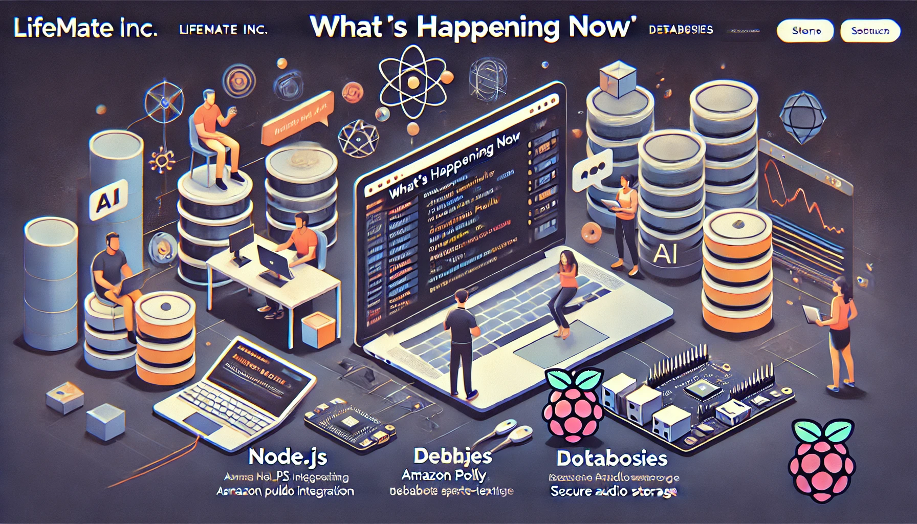 What's happening now